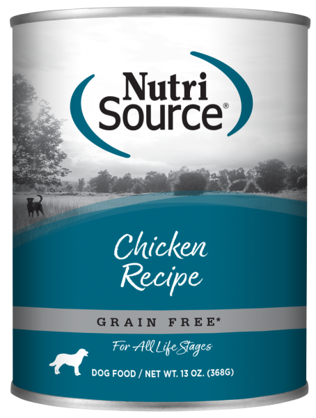 Nutrisource Dog Can Chicken 13 oz.
