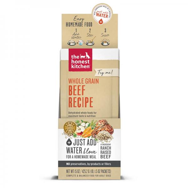 The Honest Kitchen Wholemade GI Beef Single Serve 1.5 oz