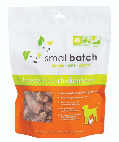Small Batch FD Treat Chicken Hearts 3.5 oz