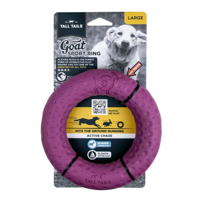 Tall Tails* Toy Goat Ring Purple 7"