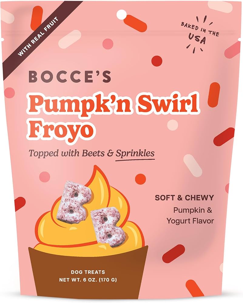 Bocce's* Bakery Soft & Chewy Froyo Pumpk'n Swirl 6 oz.