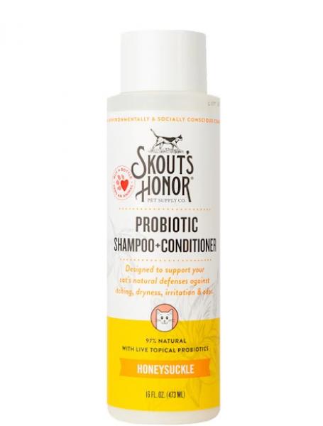 Skout's Honor* Grooming Shampoo & Conditioner Honeysuckle 16 oz.
