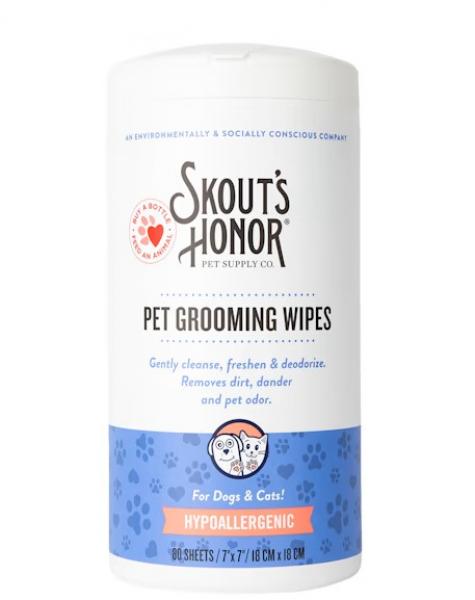 Skout's Honor* Grooming Wipes