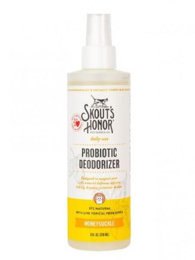 Skout's Honor* Grooming Cat Deodorizer Honeysuckle 8 oz.
