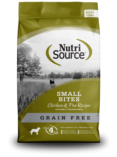 Nutrisource Small Breed Chicken & Pea 15 lb.