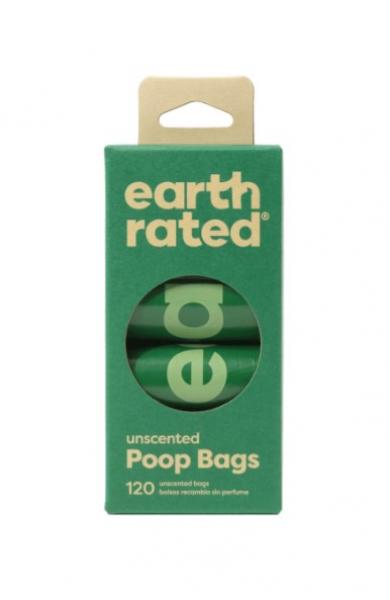 Earth Rated Poop Bags 8 Roll Box