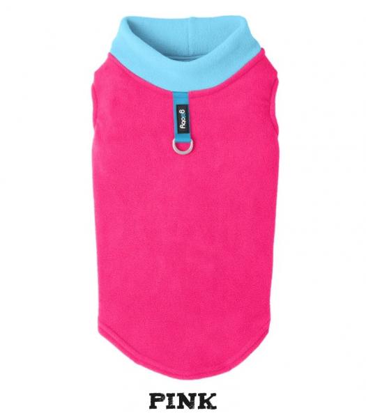 Gooby Fleece Vest Half Stretch