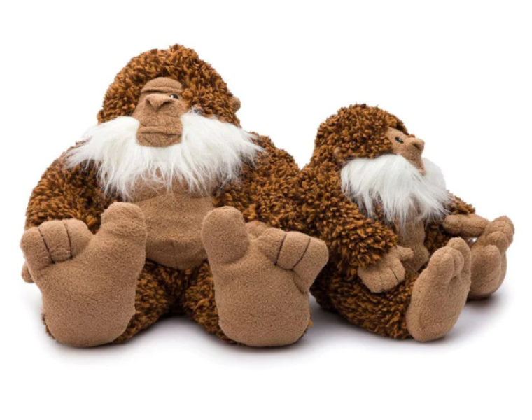 Fabdog Fluffie Plush Big Foot Small