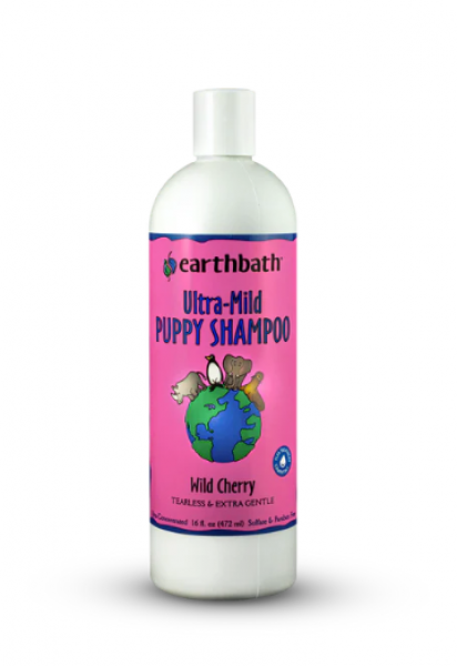 Earthbath Wild Cherry Puppy Tearless Shampoo 16 oz