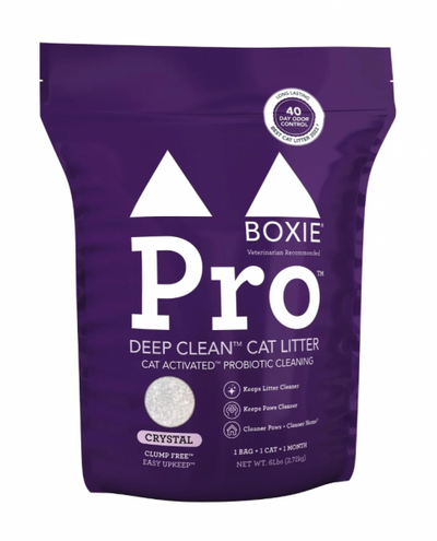 Boxie Cat Litter Pro Crystal 6lb