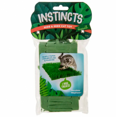 Instinct Cat Toy Meadow Mayhem Hide + Seek Grass 2