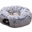 PetPals Fluffy 2-in-1 Cat Tunnel with Cat Bed 1