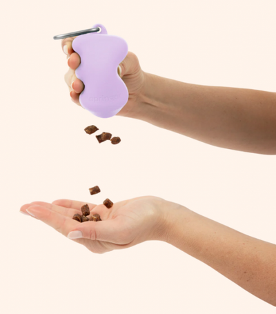 Springer Silicone Treat Dispenser use