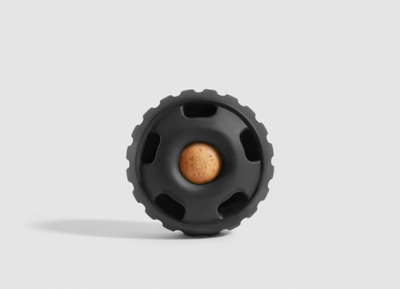 Woof Dog Toy Pupsicle Power Chewer Black