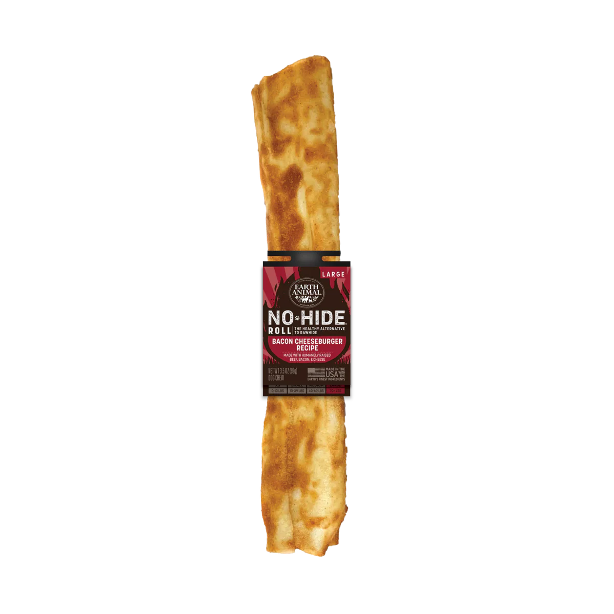 EA No Hide Bacon Cheeseburger Chews Medium 7"