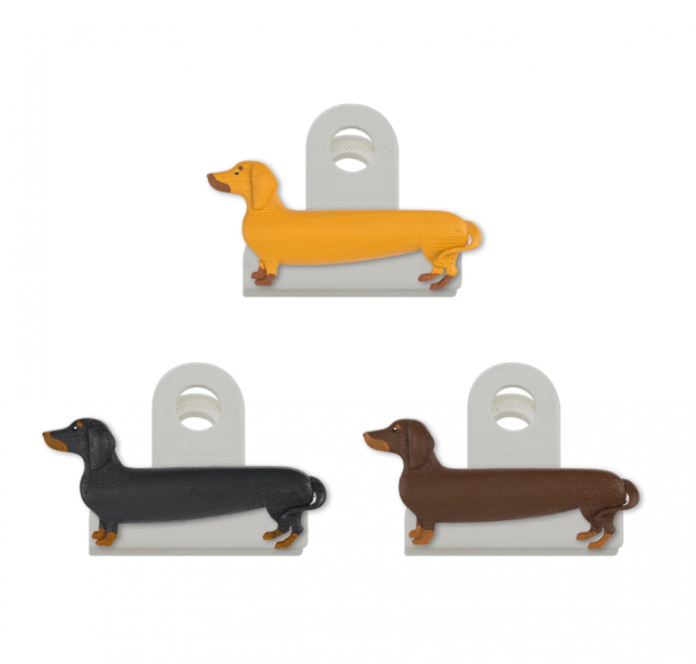 Kikkerland Dog Bag Clips 1