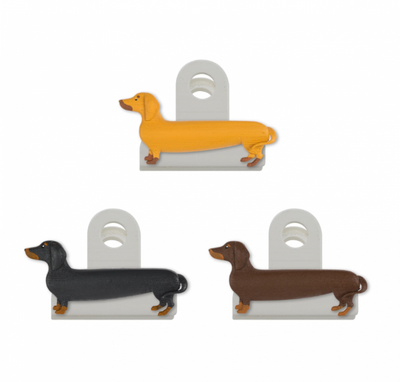 Kikkerland Dog Bag Clips 1