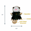 Tall Tails Toy Rope Possum 11" Features