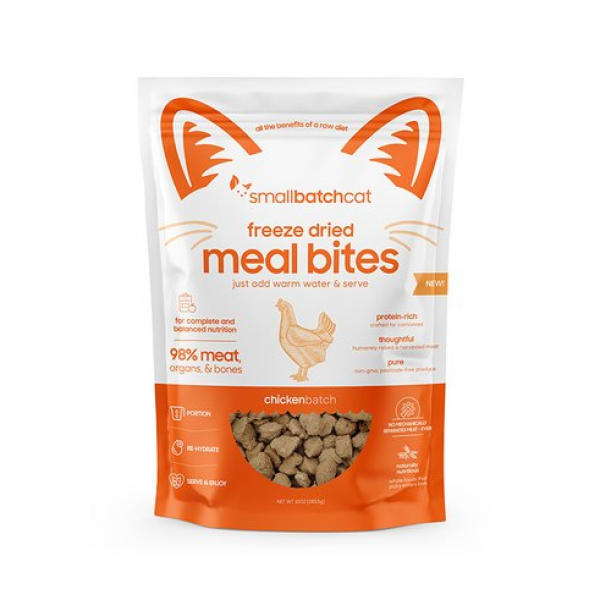 Small Batch Cat Food FD Mealbites Chicken