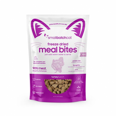 Small Batch Cat Food FD Mealbites Turkey
