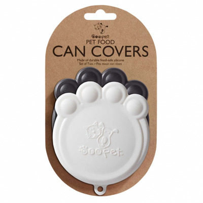Ore Pet Can Cover 2 pack Black and White