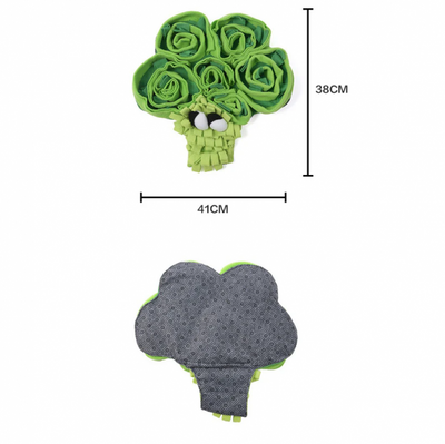 Cheerhunting Snuffy Veggie Snuffle Mat Broccoli Features