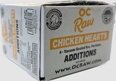 OC Raw Frozen Chicken Hearts