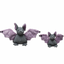 HH Boris Bat Plush Dog Toy Both