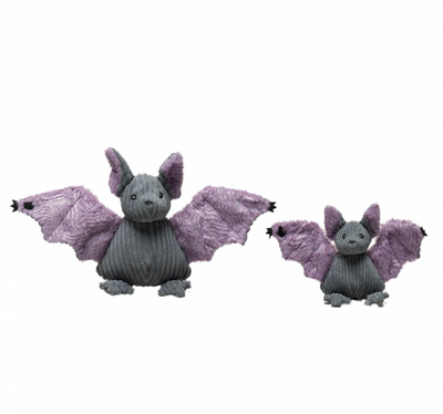 HH Boris Bat Plush Dog Toy Both