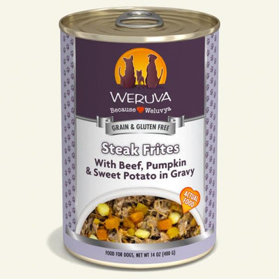 Weruva Dog Steak Frites 14 oz.