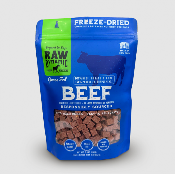 Raw Dynamic FD Dog Food Beef