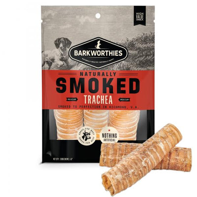Barkworthies* Smoked Trachea 6"