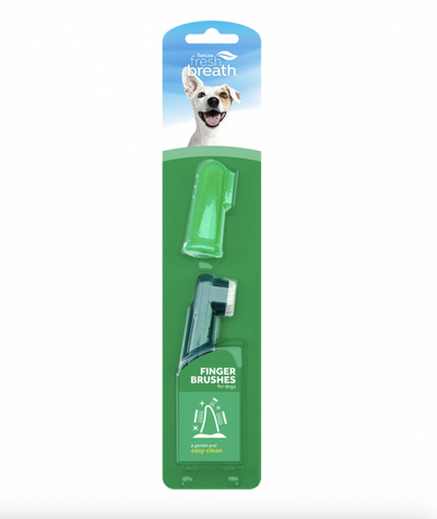 Tropiclean Fresh Breath Oral Care Finger Brush 2 Pack