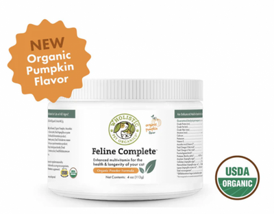 Wholistic* Pet Organics Feline Complete Original Whitefish 4 oz