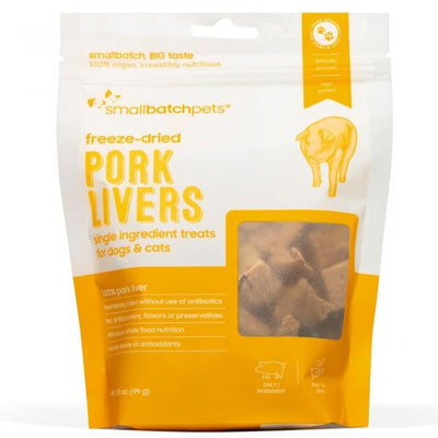 Small Batch FD Treat Pork Liver 3.5 oz