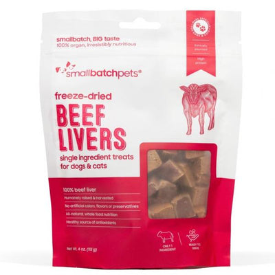 Small Batch FD Treat Beef Liver 4 oz