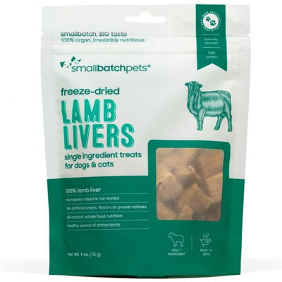 Small Batch FD Treat Lamb Liver 4 oz