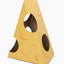 Cat in the Box Monster Cheese Wedge Cardboard Box Playhouse