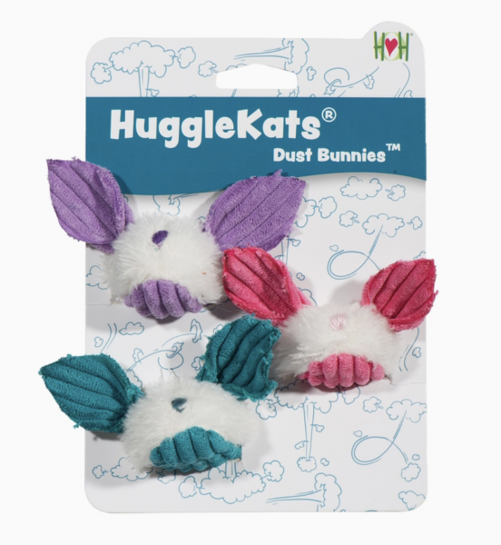 HuggleHounds Cat Toy HuggleKats Dust Bunnies