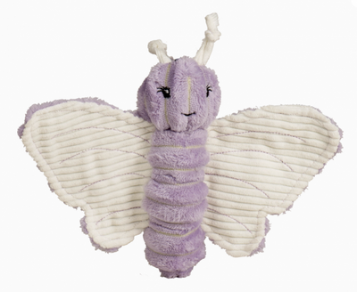 HuggleHounds Dog Toy Spring Fling Bella Butterfly