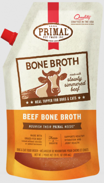 Primal* Frozen Bone Broth Beef 20 oz