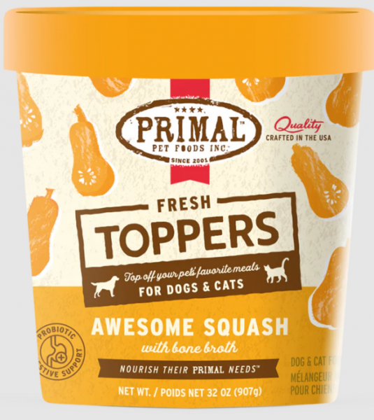 Primal* Frozen Fresh Toppers Awesome Squash 16 oz
