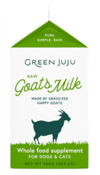 Green Juju* Frozen Raw Goats Milk 16 oz Pint