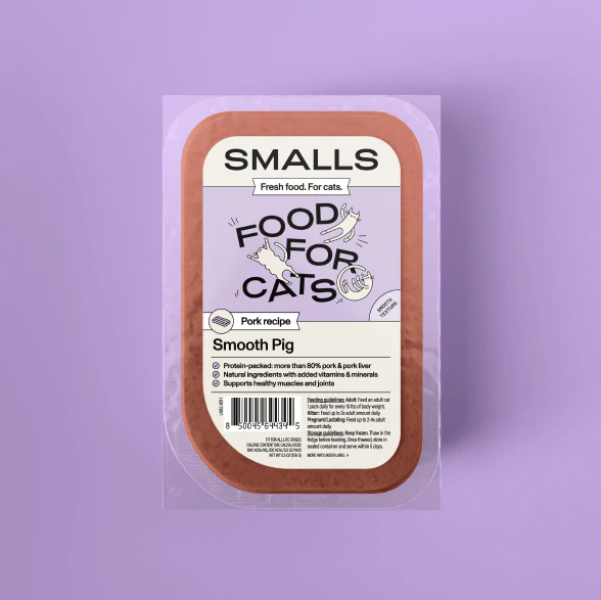 Smalls Cat Frozen Gently Cooked Smooth Pork 5.5 oz
