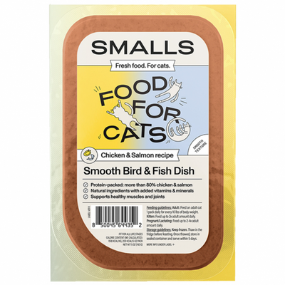 Smalls Cat Frozen Gently Cooked Smooth Chicken Fish 5 oz