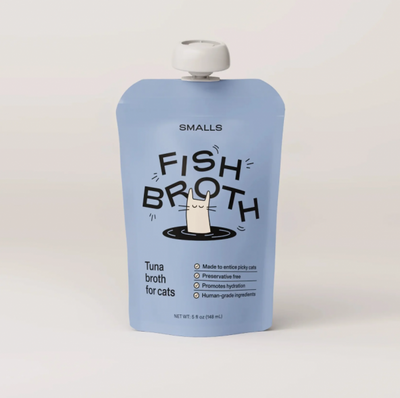 Smalls Cat Broth Fish 5 oz