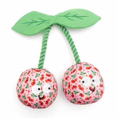 The Worthy Dog Cherries Jubilee Toy