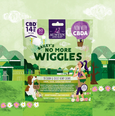 Austin and Kat CBD Trial Size No More Wiggles 10 ct.