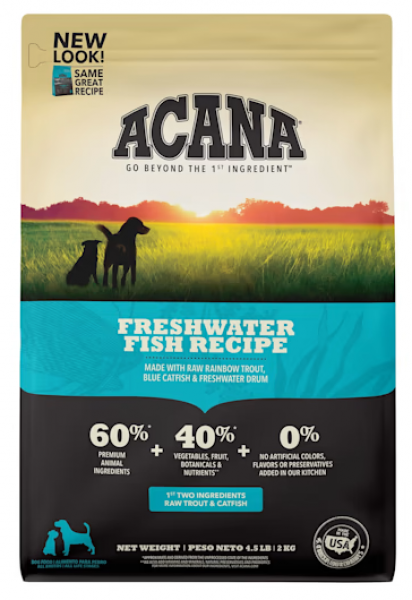 Acana Heritage Freshwater Fish 4.5 lb.