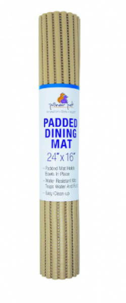 Pioneer Pet Dining Mat Padded Beige 24"x16"